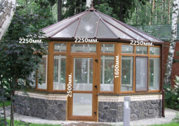 Остекление веранды.